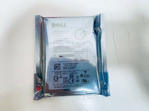 Dell T6TWN 1.2TB 6Gb/s 10K 2.5" SAS 0T6TWN HUC101212CSS600 HDD HARD DRIVE NEW - Picture 3 of 6