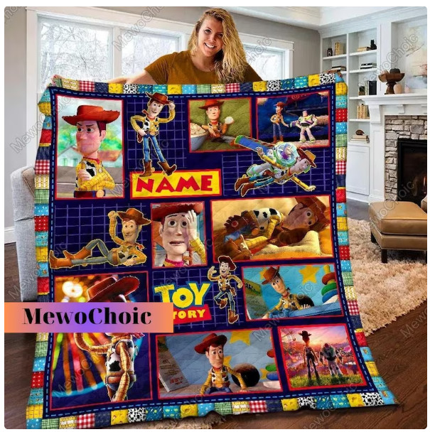 MANTA SOFÁ TOY STORY WOODY DIVERTIDA DE TOY STORY REGALO DE NAVIDAD MEJOR PRECIO