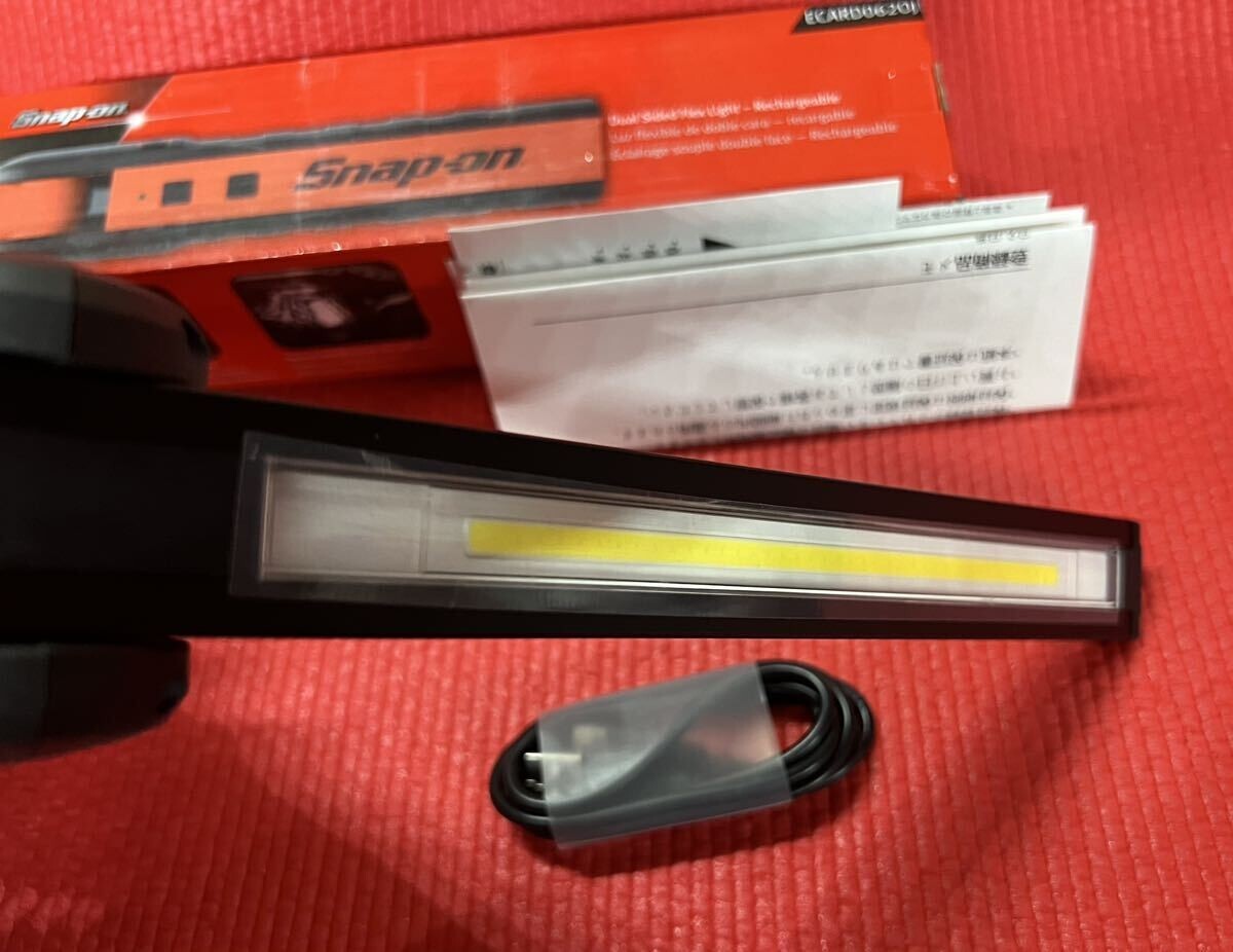 頭付きライトsnap-on 新品 送料込み スナップオン Snap-on 充電式LEDライト ハンズ