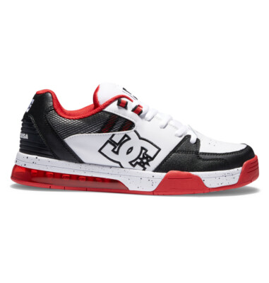 DC SHOES scarpe Versatile white/black/athletic red