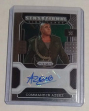 2022 Panini Prizm Commander Azeez Auto Sensational Signatures SS-CAZ