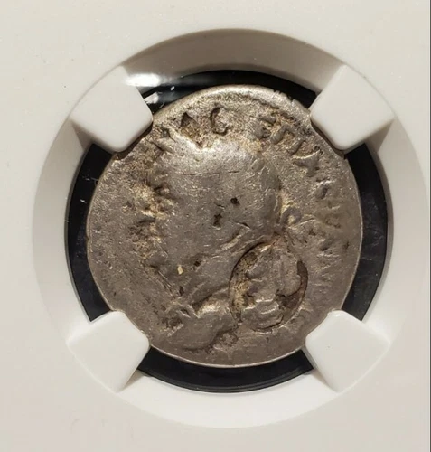 NGC AUTHENTICATED G  Koinon of cyprus VESPASIAN TETRADRACHM 76/7 ce VERY SCARCE 