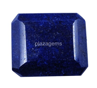 Natural Certified 1244 Ct Royal Blue Sapphire Emerald Cut Loose Gemstone 4NUK