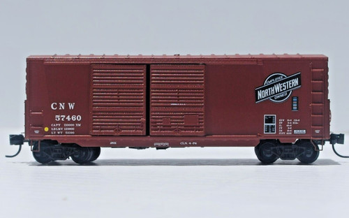 CNW. N Scale. 40' Box Car DSD, no R/Walk. Road # 57460. Micro-Trains Line. New. | Zustand: New