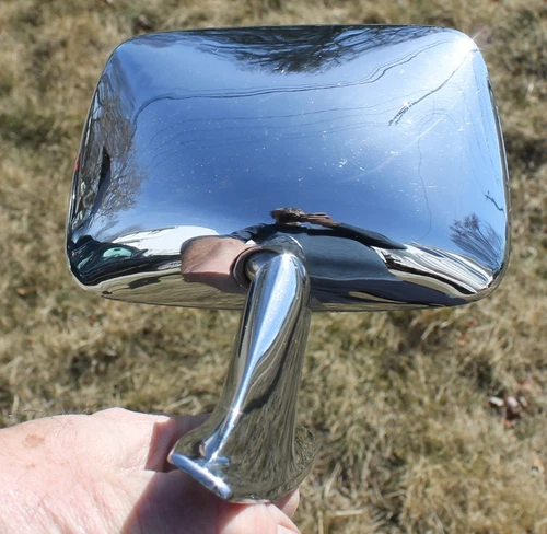 1974 Dodge Plymouth Chrysler Chrome Left Side View Mirror 3548753 OEM MOPAR