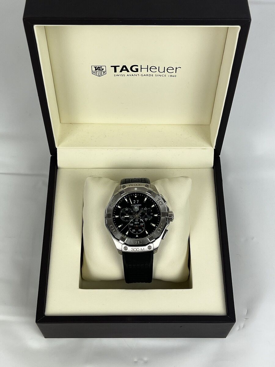 TAG HEUER Aquaracer 300M Chronograph Black Dial 43mm Men's TAG HEUER Aquaracer 300M Chronograph Black Dial 43mm Men's