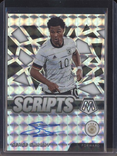 Serge Gnabry 2022 Panini Mosaic RTWC S-SG Scripts Auto | eBay Australia