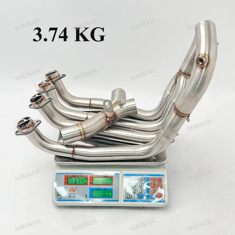 Slip On For HONDA CB1000R 2019-2024 Motorcycle Exhaust Front Link Pipe Stainless - Изображение 2 из 4