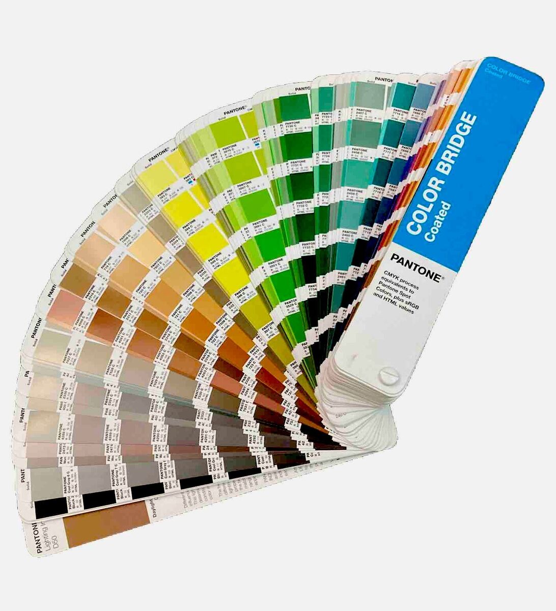 Pantone Color Bridge Coated Color Guide GG6104A Color Pantone Color Bridge Coated Color Guide GG6104A Color
