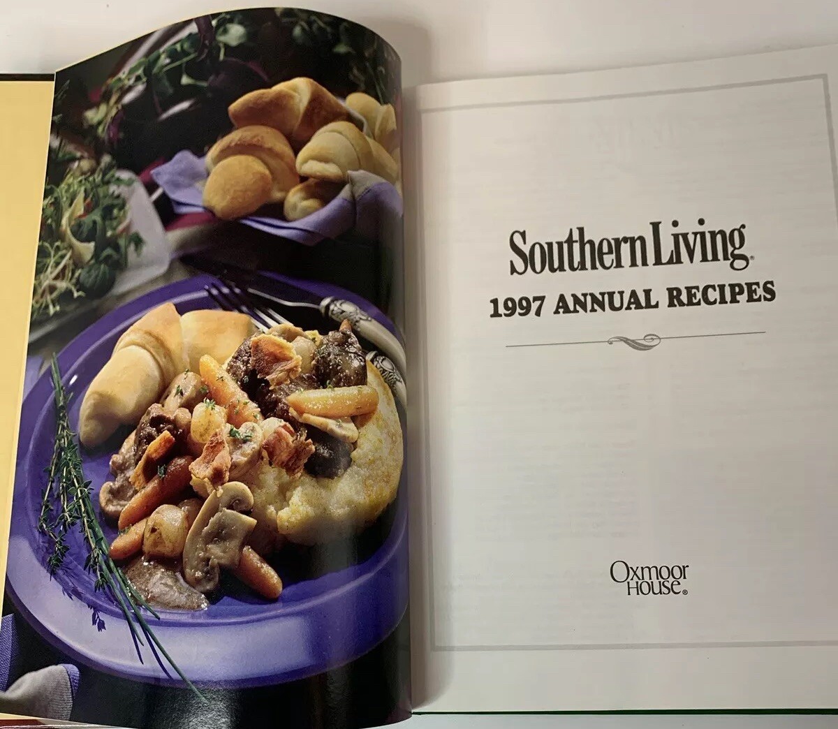 Southern Living Cookbook 1997 Annual Recipes Southern Living Annual