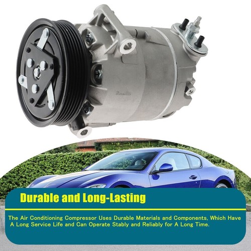 New A/C Compressor Equipment for Maserati Quattroporte 4.2L 4.7L V8 2004-11 - Foto 4 di 6