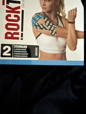 RockTape Kinesiology tape 2-Inch X 16.4-Feet CrossFit level 2  black 