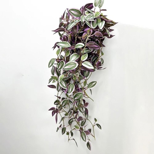 Silk Fake Hanging Plants Long Tree Leafs Artificial Vines Leaves Birthday - Picture 12 of 16