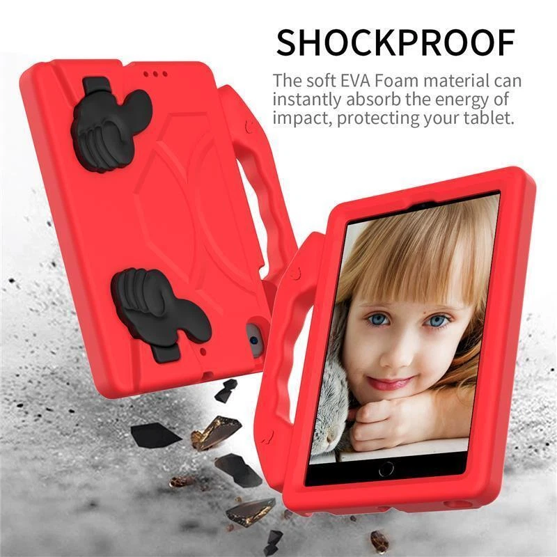 Kids Case Fr iPad Mini 5 4 3 2 Shockproof Rugged EVA Tablet Heavy Duty Kickstand - Image 4 of 4