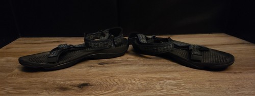 TEVA Hurricane XLT 6502 Black Blue White Geometric Sport Sandals Sz 12 F23009L - Picture 11 of 16