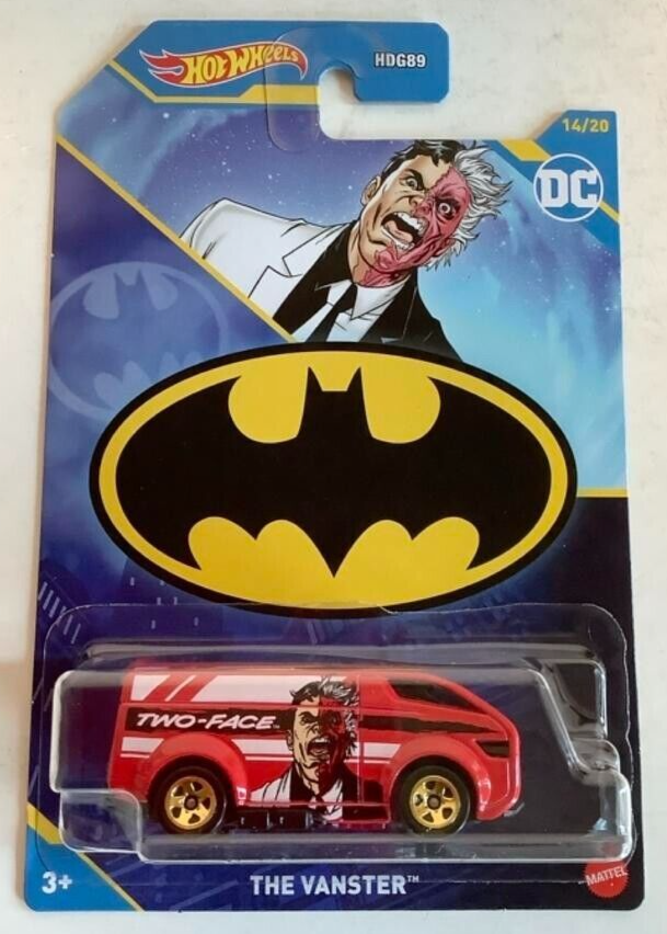 NEW Mattel HLK64 Hot Wheels Batman THE VANSTER 14/20 1:64 Scale