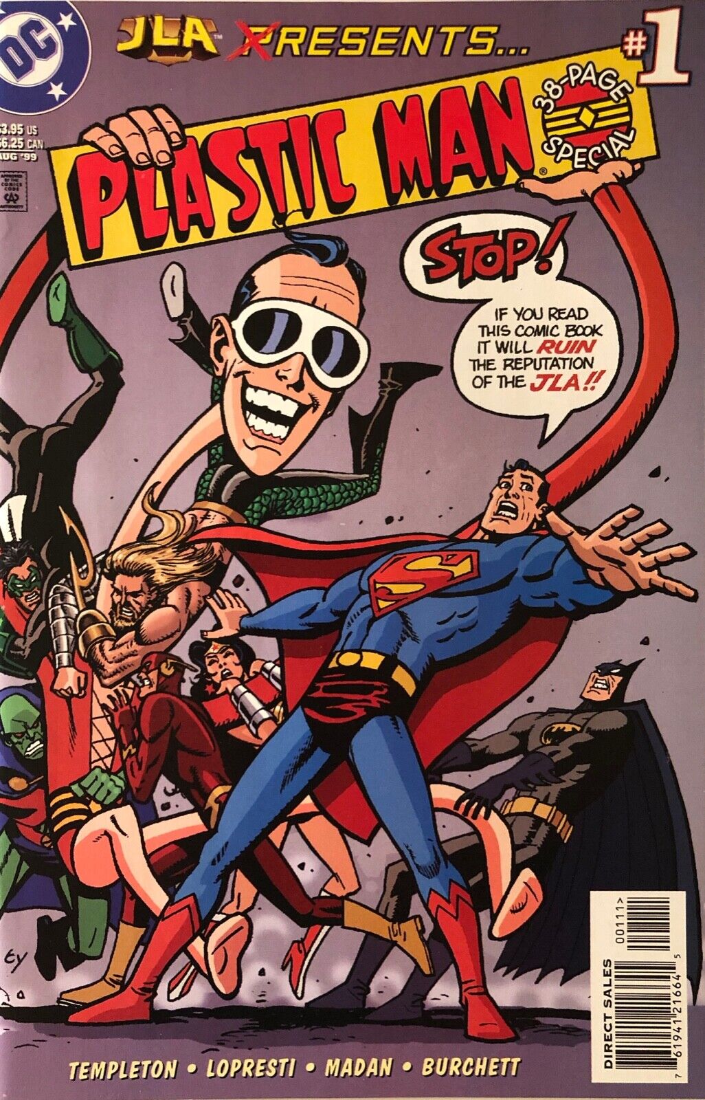 DC COMICS PRESENTS #39 SUPERMAN & PLASTIC MAN