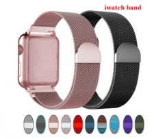 For Apple Watch Band Series 10 9 8 7 6 5 4 3 SE 2 Magnetic Stainless Steel Strap