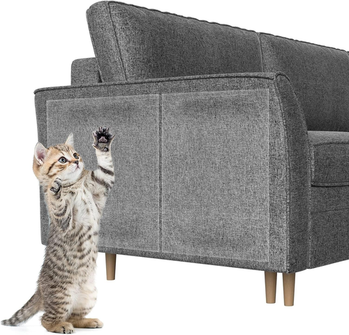 Anti Cat Scratch Furniture Protectors, 11PCS Cat Scratch Deterrent Tape, Couch