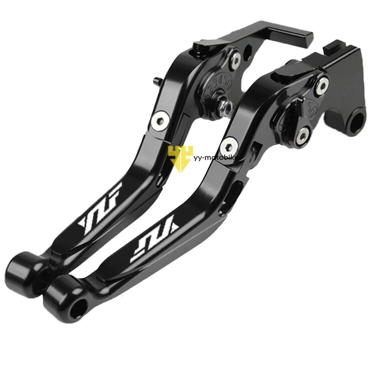 For Yamaha YZF R6 R1 R3 R25 1999-2023 Brake Clutch Levers Handle Grip Cap Black - Image 4 of 4
