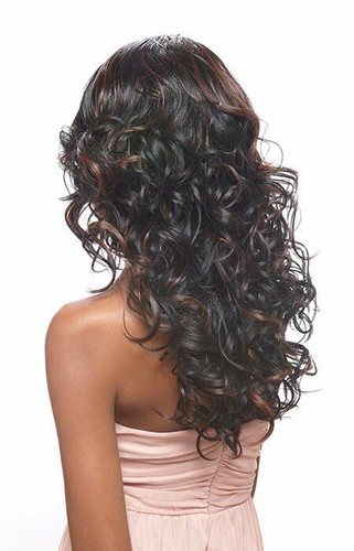 SUPER MOON BY VANESSA SYNTHETIC LONG CURLY VOLUME FULL WIG - Picture 27 of 115