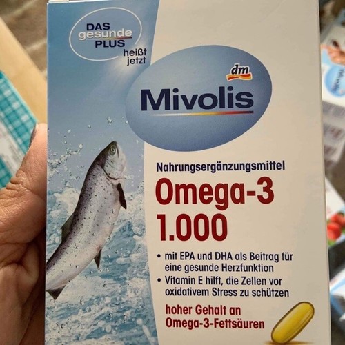 Mivolis (DAS gesunde PLUS) Omega-3 Capsules 60 capsules FROM GERMANY | eBay
