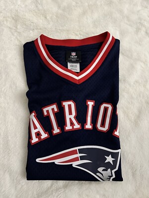 patriots jersey youth large football