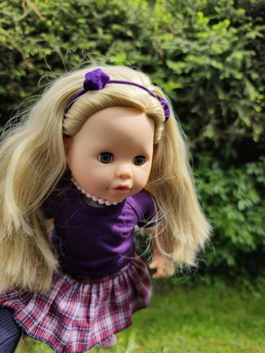 Götz Puppe 33 cm blond Muffin Cosy Aquini 2016 Baby Girl mit viel Zubehör Doll - Bild 19 von 24