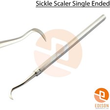 Dental Sickle Scaler Single End Anterior Tartar Remover Dog Pet Calculus Scraper