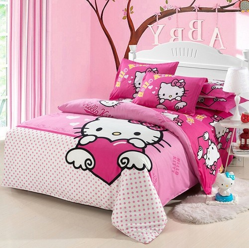 Wing Hello Kitty Kids Bedding Set Duvet 