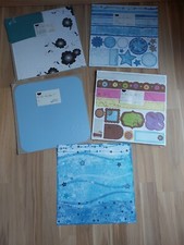 Creative Memories Bodüren-Kit + Cardstock Dekors + Schwarz weiss