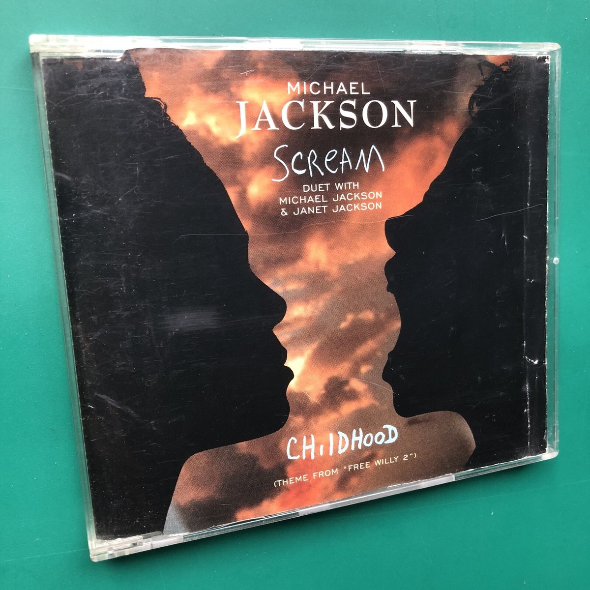 Michael Jackson SCREAM Hip Hop CD Single Janet Jackson (Free Willy
