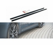 CUP Seitenschweller Ansätze SCHWARZ für Toyota Corolla XII 12 Schweller Leisten