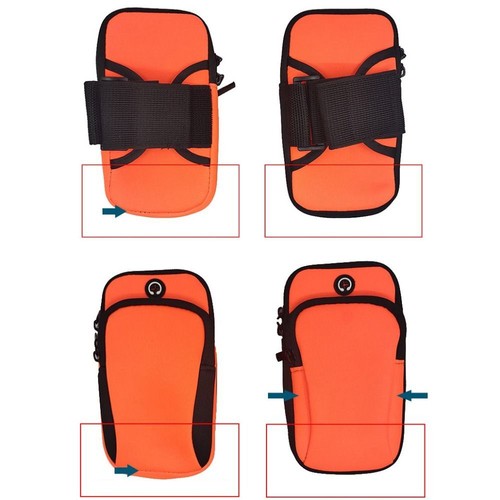 Black Blue Green Arm Bags Breathable Mesh With Headset Hole Universal - Zdjęcie 6 z 14