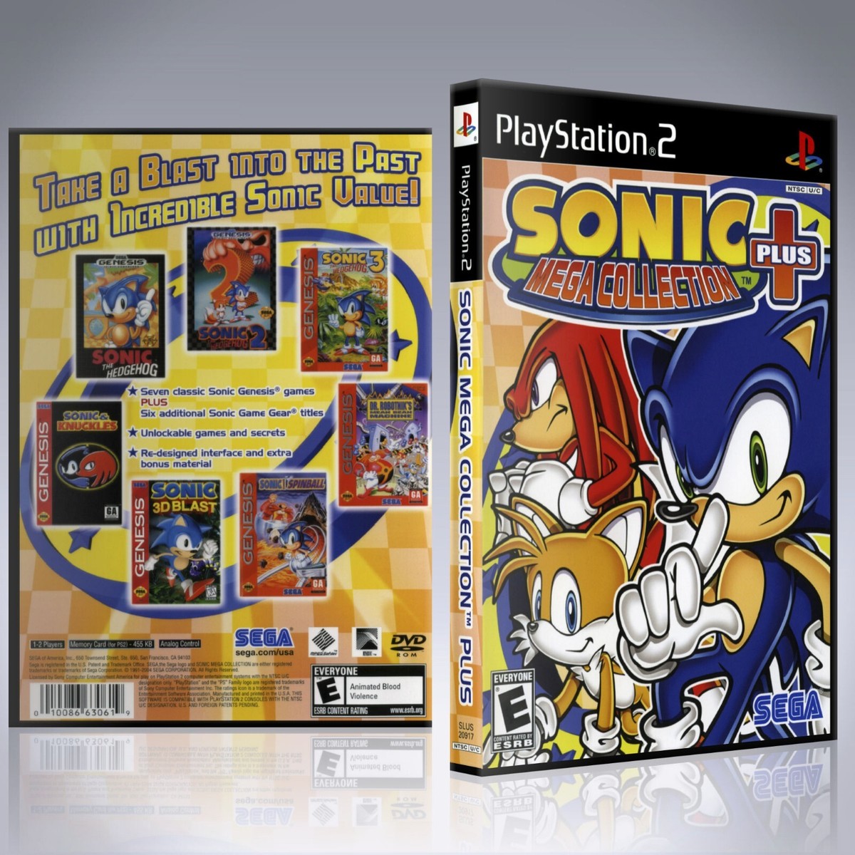 PS2 - NO GAME - Sonic Mega Collection Plus | eBay PS2 - NO GAME - Sonic Mega Collection Plus | eBay