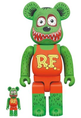 BearBrick BE@RBRICK Rat Fink 100 & 400 for sale online | eBay