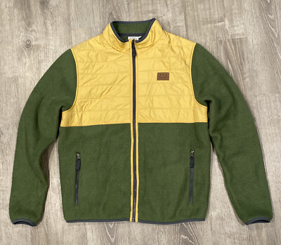 Passenger ''Designed to Wander Made to Roam'' ORGANIC Jacket Fleece Mens L
