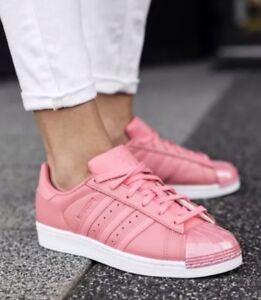 1711 ADIDAS ORIGINALS SUPERSTAR BY9750 METAL TOE ROSE WOMEN'S SNEAKERS  SHOES | eBay