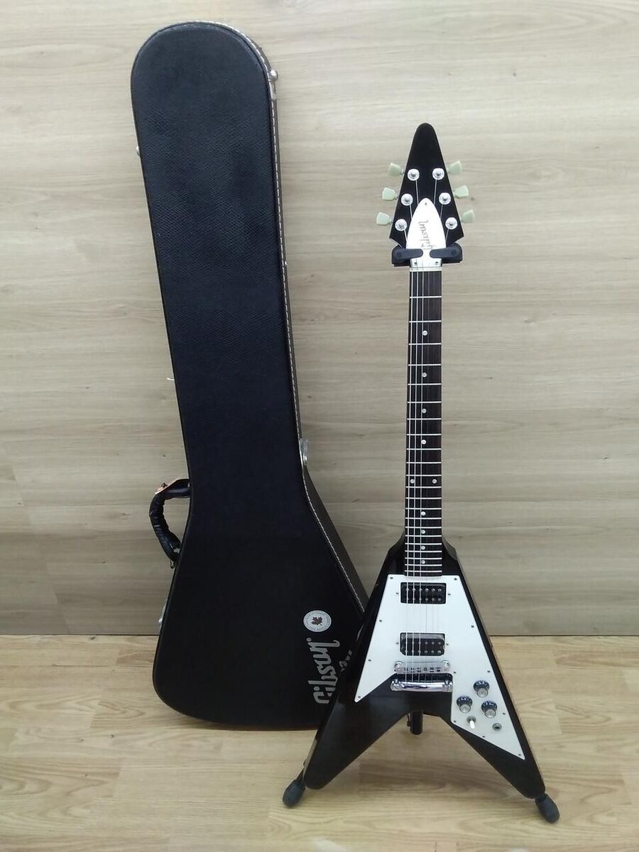 Gibson Flying V 1967 Ebony Black Made in USA 2006 Solid Body Gibson Flying V 1967 Ebony Black Made in USA 2006 Solid Body