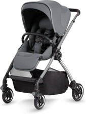 SILVER CROSS DUNE TRAVEL SYSTEM STOLLER & COMPACT FOLDING CARRYCOT GLACIER
