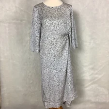 Hatch Maternity The Lauren Dress White Cheetah