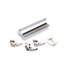 Stainless Steel Lap Pedal Steel Guitar Slide Tone Bar Stick & Guitar Finger Pick