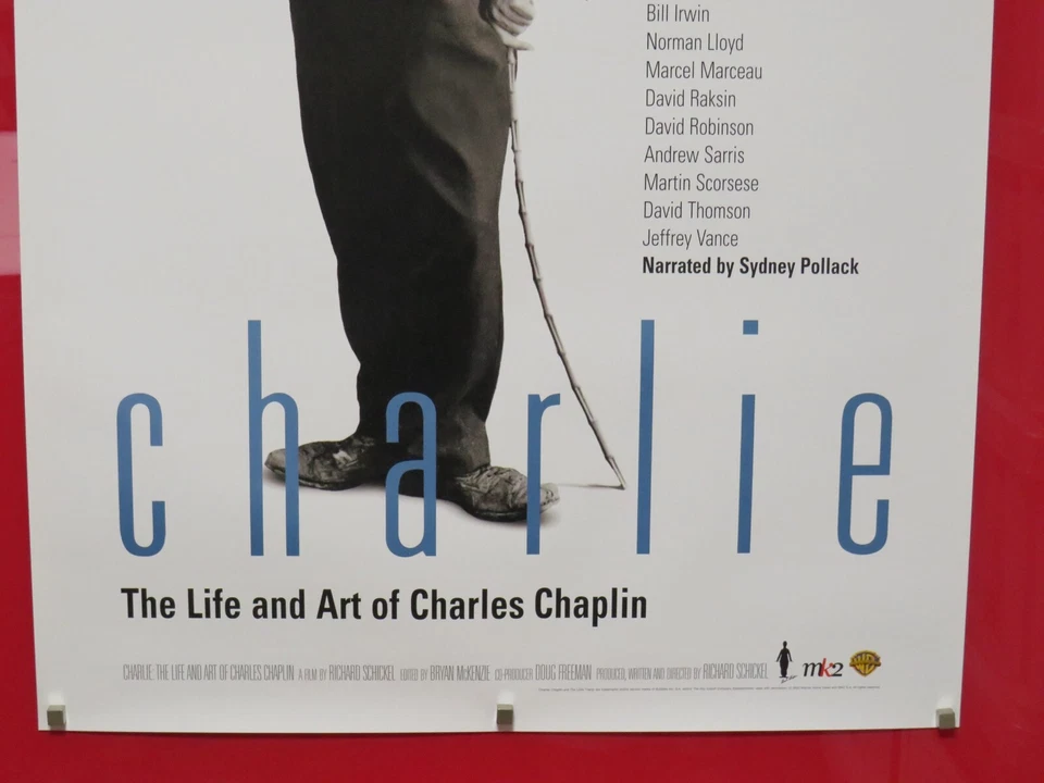 CHARLIE THE LIFE AND KUNST OF CHARLES CHAPLIN ECHT US 1 BLATT VIDEO POSTER 2003 - Bild 3 von 4