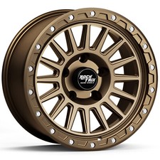 17 Rocktrix Rt113 17x9 -12 Bronze Wheel 5x5 Rim For Wrangler Jk Jl Gladiator Jt