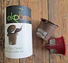 Ekobrew Reusable K-Cup Filter for Keurig & K Type Single Coffee + Solofill Cup