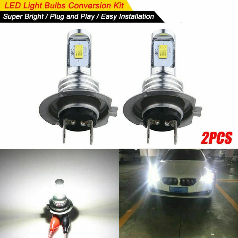 Kit combinado de faros LED altos/bajos para Hyundai Santa Fe 2007-2012 + bombilla antiniebla Foto 3 de 4
