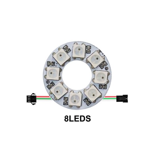 DC 5V WS2812B WS2812 Led Digital Panel Screen 5050 RGB Ring Addressable Pixels - Picture 9 of 18