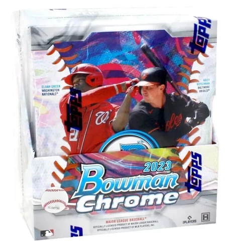 2023 BOWMAN CHROME BASEBALL Factory Sealed HOBBY BOX