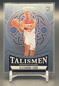 2024-25 Panini Prizm Alexandre Sarr Rookie Talismen #17 Washington Wizards RC