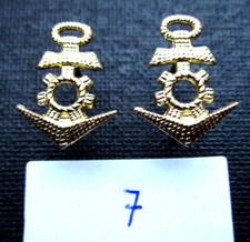 1 Paar Verwendungsabzeichen Bundes Marine SCHIFFSTESCNISCHDIENST Schulterklappen